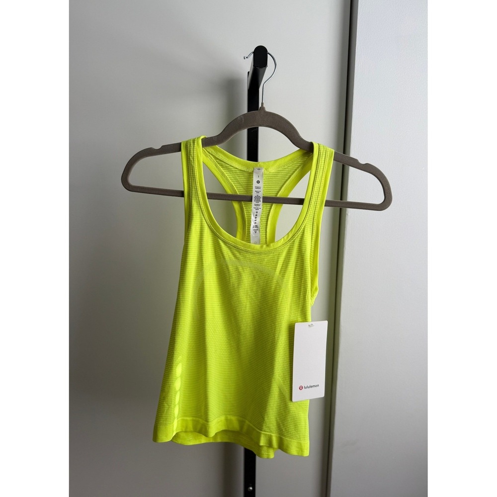lululemon athletica High-Visibility Neon Racerback Tank - Yellow